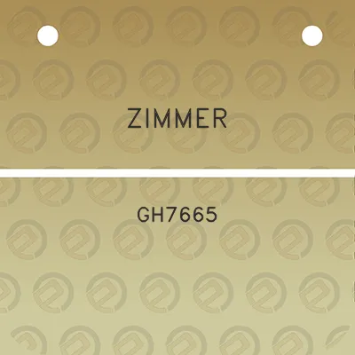 zimmer-gh7665