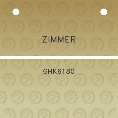 zimmer-ghk6180