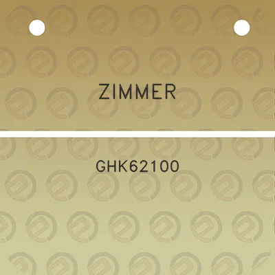 zimmer-ghk62100