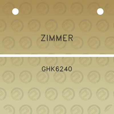 zimmer-ghk6240