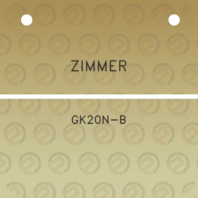 zimmer-gk20n-b