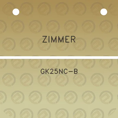 zimmer-gk25nc-b
