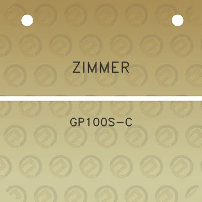 zimmer-gp100s-c