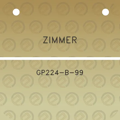 zimmer-gp224-b-99