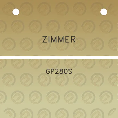 zimmer-gp280s