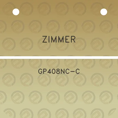 zimmer-gp408nc-c