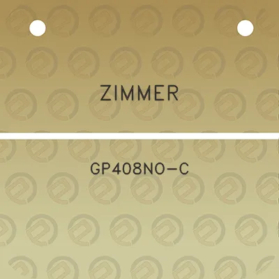 zimmer-gp408no-c