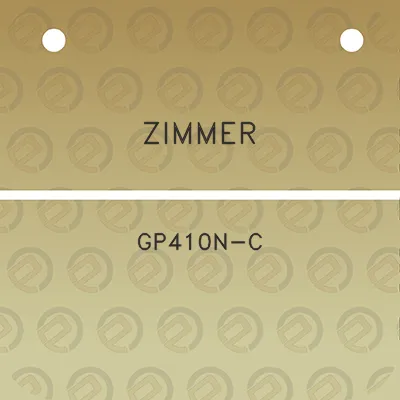 zimmer-gp410n-c