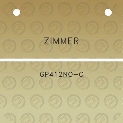 zimmer-gp412no-c