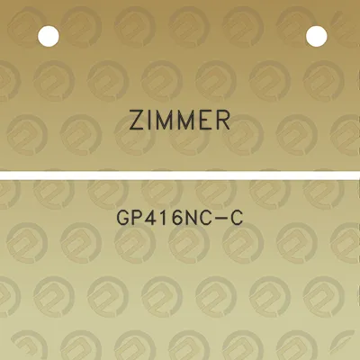 zimmer-gp416nc-c