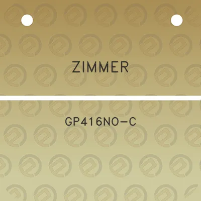 zimmer-gp416no-c