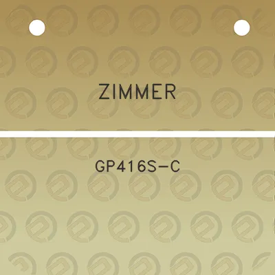 zimmer-gp416s-c