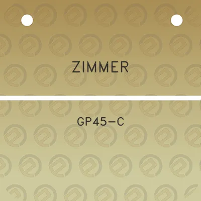 zimmer-gp45-c