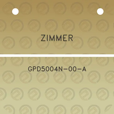 zimmer-gpd5004n-00-a