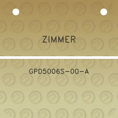 zimmer-gpd5006s-00-a