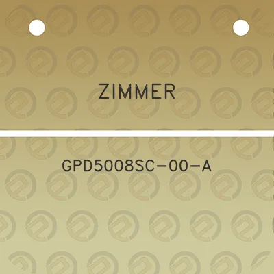 zimmer-gpd5008sc-00-a