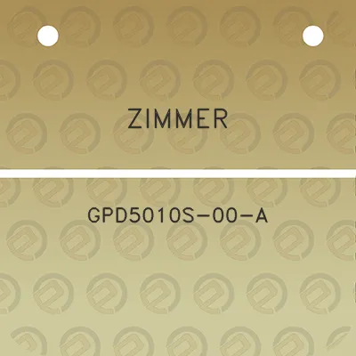 zimmer-gpd5010s-00-a