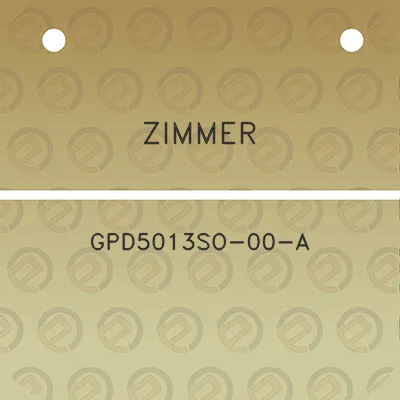 zimmer-gpd5013so-00-a