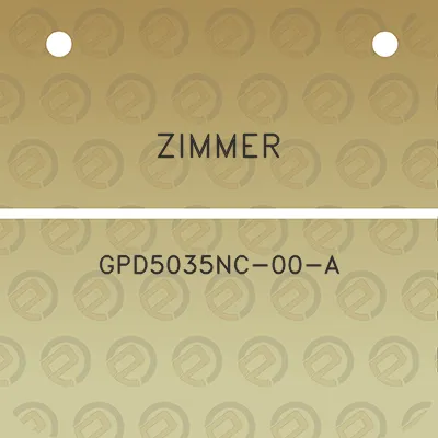 zimmer-gpd5035nc-00-a