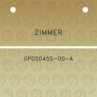 zimmer-gpd5045s-00-a