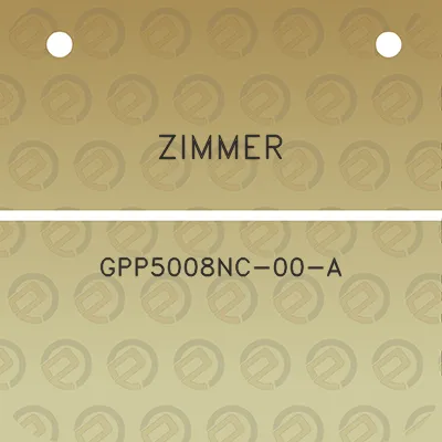 zimmer-gpp5008nc-00-a