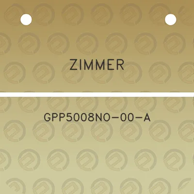 zimmer-gpp5008no-00-a