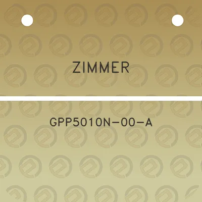 zimmer-gpp5010n-00-a