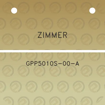 zimmer-gpp5010s-00-a