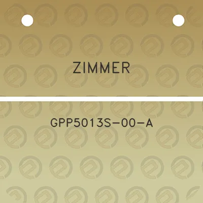 zimmer-gpp5013s-00-a