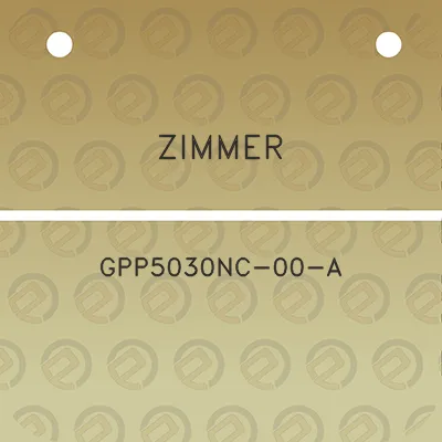 zimmer-gpp5030nc-00-a