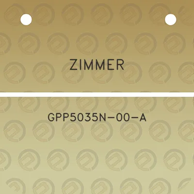 zimmer-gpp5035n-00-a