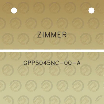 zimmer-gpp5045nc-00-a