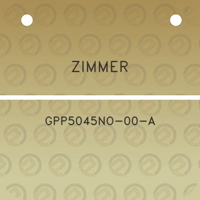 zimmer-gpp5045no-00-a