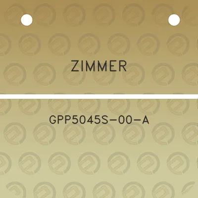 zimmer-gpp5045s-00-a