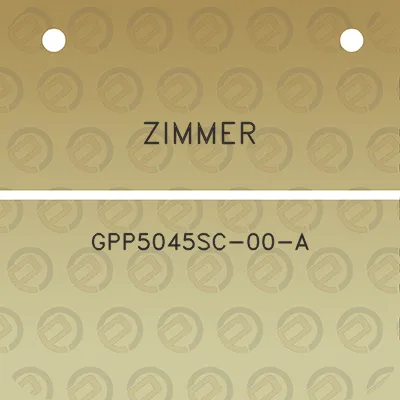 zimmer-gpp5045sc-00-a