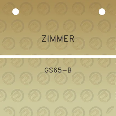 zimmer-gs65-b