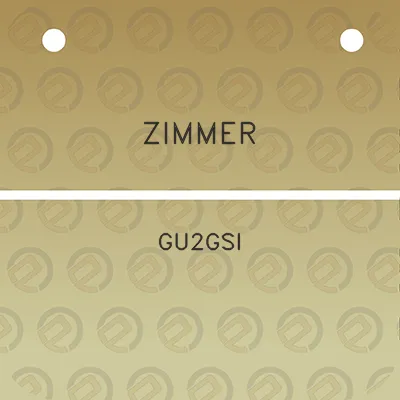 zimmer-gu2gsi