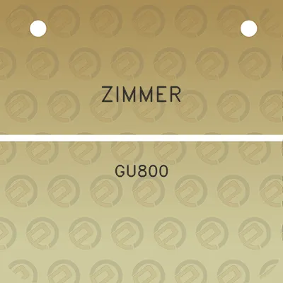 zimmer-gu800