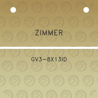 zimmer-gv3-8x13id