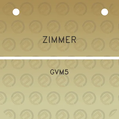 zimmer-gvm5