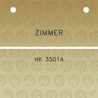 zimmer-hk-3501a