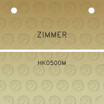 zimmer-hk0500m