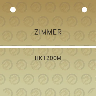 zimmer-hk1200m