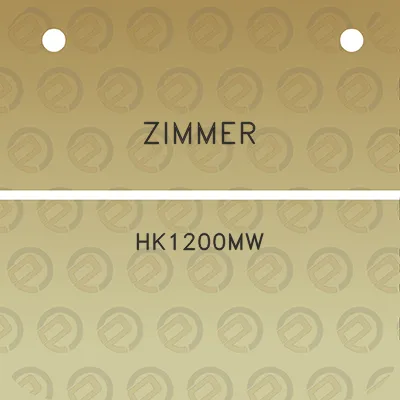 zimmer-hk1200mw