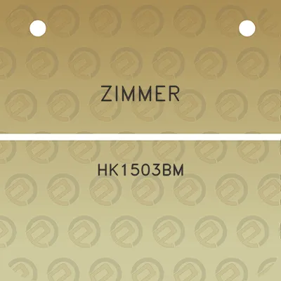 zimmer-hk1503bm