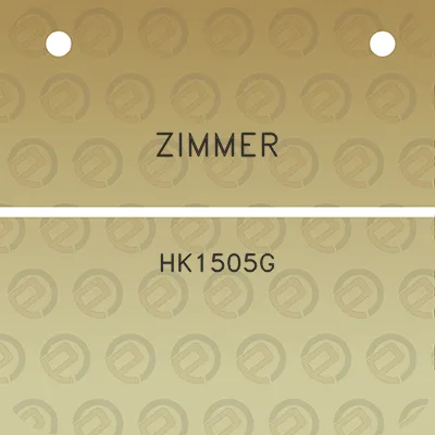 zimmer-hk1505g