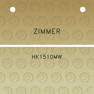 zimmer-hk1510mw