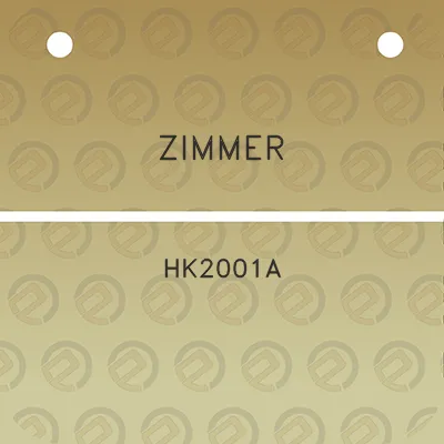 zimmer-hk2001a