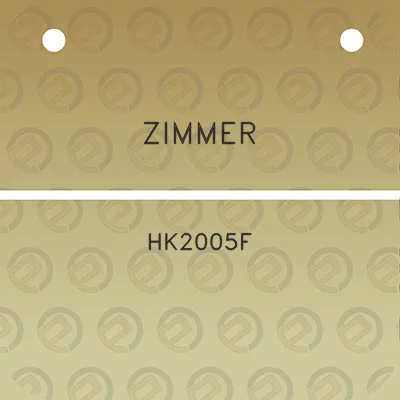 zimmer-hk2005f