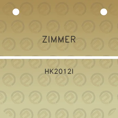 zimmer-hk2012i